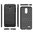 Flexi Slim Carbon Fibre Case for LG K9 - Brushed Black